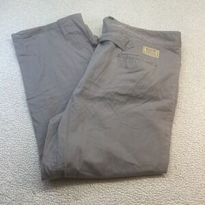 Classic Old West Styles Pants Men 44 Grey Frontier Trouser Suspenders Button Fly